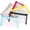 A, variant on Plastic Zipper File Bags – Clear Document Pouches with Color-Coded Zip Closure, Water-Resistant PP File Organizer for Letter & A4 Papers, Receipts, School, Office & Home Storage