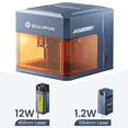 thumbnail image 3 of SCULPFUN iCube Ultra Grabadora láser dual de 12 W (luz azul) + 1,2 W (luz roja), 3 of 14
