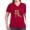 Garnet, variant on CafePress - Power Rangers Pink Ranger D Women's V Neck T Shirt - Women's V-Neck Dark T-Shirt