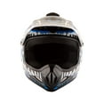 thumbnail image 4 of Wow! Youth Kids Motocross BMX MX ATV Dirt Bike Helmet HJOY Dragon Blue, 4 of 7