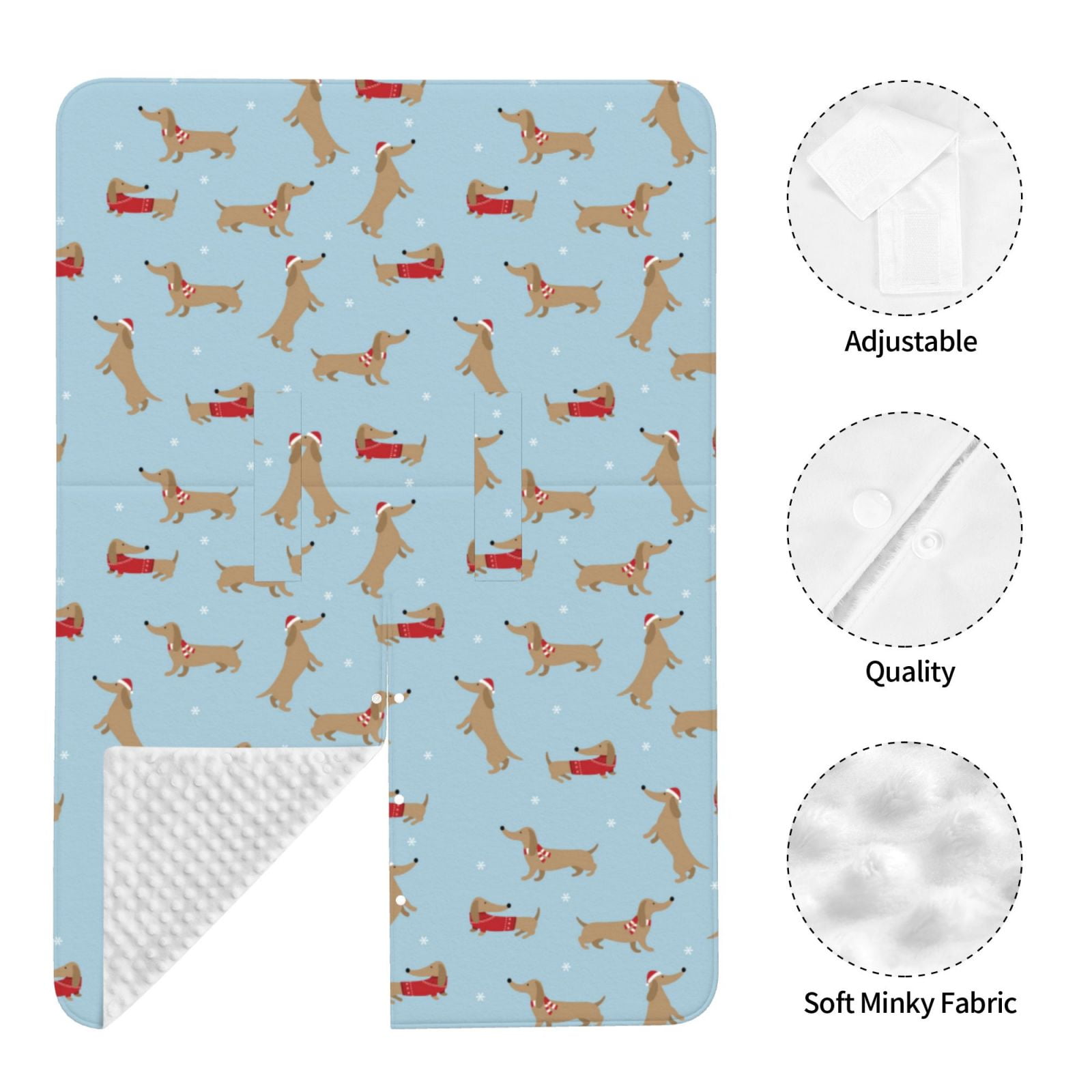 Car Seat Cover Baby - Dachshund Dog Puppy No.1057 Breathable Infant Car Seat Cover for Baby Carseat, Lightweight Comfort Baby Essentials Must Haves Newborn Stuff for Girl Boy