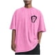 thumbnail image 2 of Tops para hombre, blusas y camisas de cuello redondo y manga corta para hombre, camisetas deportivas informales con estampado desgastado para hombre, blusas de cuello redondo y manga corta para hombre, 2 of 5