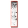thumbnail image 2 of ArtToFrames 10" x 45" Red Picture Frame, 10x45 inch Red Wood Poster Frame (WOM-4593),  Pack, 2 of 8