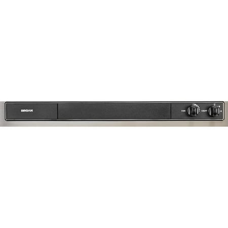 Broan - Intermediate 30" Convertible Range Hood - Stainless steel