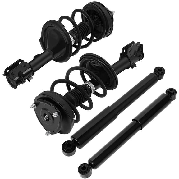 ECCPP Complete Struts Front and Rear Pair Strut Spring Assembly Shock Absorber for 2007-2008 for Hyundai Entourage 2006-2012 2014 for Kia Sedona Set of 4