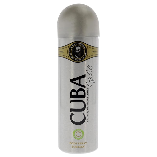 Spray corporal Cuba Cuba Gold para hombre 200 ml Cuba Cuba