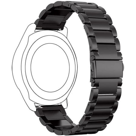 TenYun Bands for Vivoactive 3 Band 20mm Quick Release Solid Stainless Steel Metal Link Bracelet