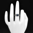 thumbnail image 2 of Natural Lapis Lazuli - Afghanistan 925 Sterling Silver Ring s.8 Jewelry DGR1132_F_8 R-1043, 2 of 7