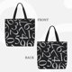 thumbnail image 2 of Easygdp Numbers Bolsa Tote para Mujer, Bolso de Hombro para Trabajo, Playa, Viajes, Compras y Supermercado, 2 of 6