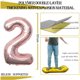 thumbnail image 2 of Globos con números de aluminio 2023 para fiestas de Año Nuevo 2023, suministros para decoraciones de graduación, 2 of 6