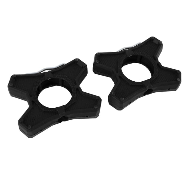 Adaptador De Pedal Sin Clip Para Bicicleta, 1 Par De Pedal De Bloqueo De Bicicleta De Carretera A Pedal Plano Convertidor Diseño Hexagonal Antideslizante Pedal De Bicicleta