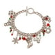 thumbnail image 3 of Pulsera de cuentas navideñas, regalo para fiesta navideña, decoración creativa, pulsera de cuentas para niños, juguete, joyería para niñas, mujeres y estilo A, 3 of 9