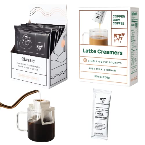 Copper Cow Coffee Premium Vietnamese Coffee SingleServe Classic