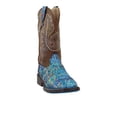 thumbnail image 2 of Roper Girls Southwest Glitter Square Toe Cowboy   Mid Calf Boots, 2 of 7