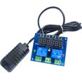 thumbnail image 2 of ZFX-M452 Módulo de controlador de temperatura de humedad Termostato digital Controlador de humidistato automático, 2 of 8