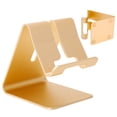 thumbnail image 4 of Soporte de Teléfono de la Mesa del Soporte de Teléfonos Inteligentes, Con El Marco de Oro del Puerto de Carga Compatible Con Todos los Teléfonos Móviles Accesorios de la, 4 of 7