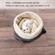 thumbnail image 5 of Saco De Dormir Para Gatos Casa Semicerrada Para Mascotas Casa Para Perros De Sueño Profundo Casa Para Gatos Gruesa Y Cálida Para Perros Pequeños Y Gatos, 5 of 7