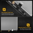 thumbnail image 3 of Radiador completo DWVO compatible con Camry 2002-2006 de 2,4 L, 3 of 7