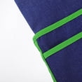thumbnail image 1 of DEEPCRAFF Classroom Chair Storage Pocket in Green with Book Holder and Easy Installation, 1 of 6