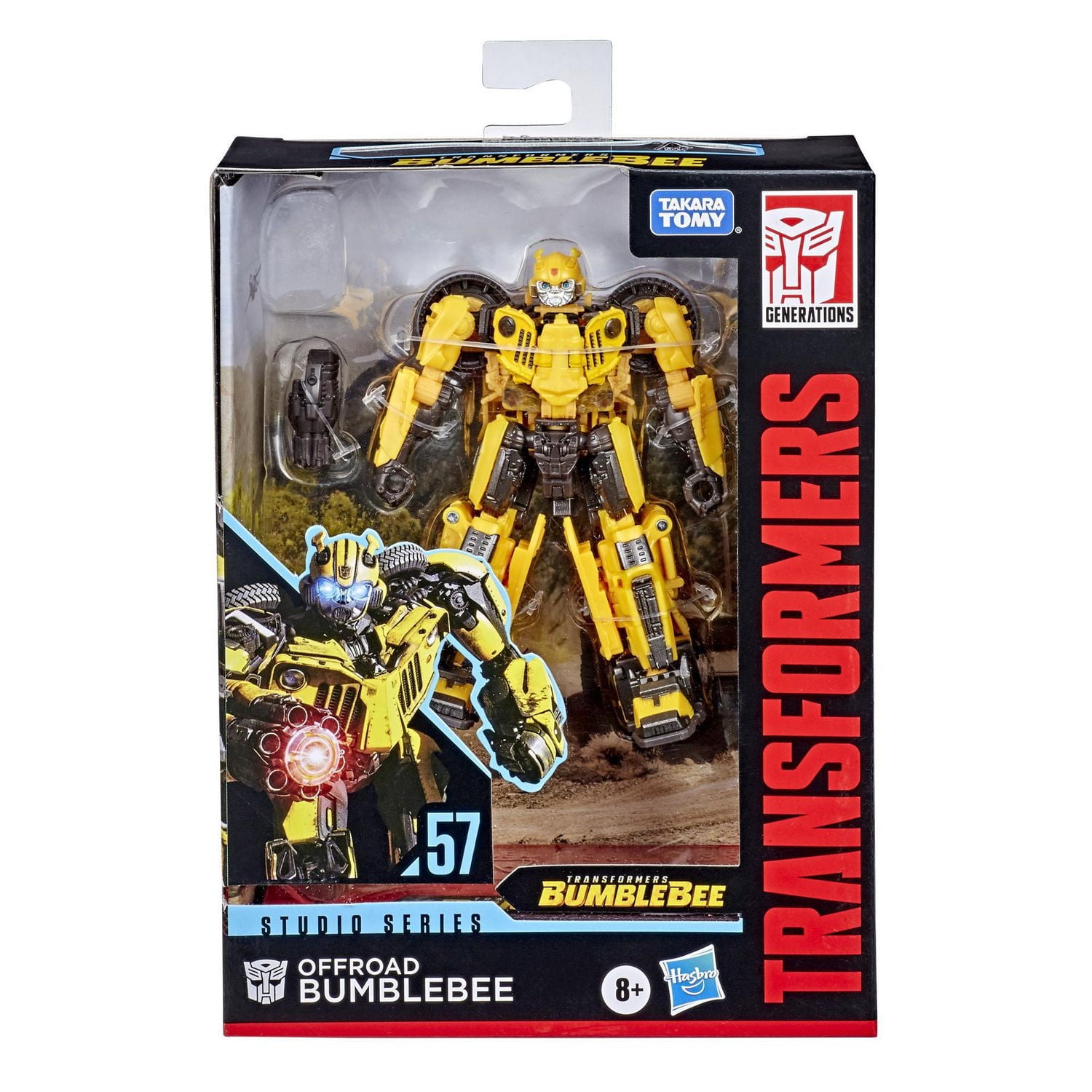 Transformers Toys Studio Series 57 Deluxe Bumblebee Action Figure
