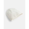 thumbnail image 3 of No Boundaries Women's Solid Ribbed Knit Beanie, 3 of 4