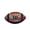 Orange/Navy, variant on Wilson NCAA Statement Rubber Football - Black/Grey, Junior Size