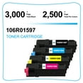 thumbnail image 3 of Cool Toner Compatible Toner for Xerox 106R01597 106R01594 106R01595 106R01596 Phaser 6500 WorkCentre 6505 Printer Ink (Black,Cyan,Magenta,Yellow,4 Pack), 3 of 7
