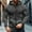 Dark Gray, variant on White Men's Casual Fashionable Solid Color Loose Long Sleeved Hoodie(S)