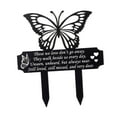 thumbnail image 4 of Marcador de tumba, decoración de patio, placa de cementerio decorativa confiable, estaca de tumba para 15 cm x 136 cm, 4 of 9