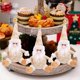 thumbnail image 4 of Doll Pendant Christmas Decorations, Christmas Day Doll Lint Small Doll Cute Hanging Decorations, hanging Christmas ornaments, tree decorations, holiday gifts, metal frame, for bedroom, 4 of 8