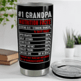 thumbnail image 4 of SANDJEST Grandpa Tumbler 20oz Best Grandpa Ever Stainless Steel Insulated Tumblers Coffee Travel Mug, 4 of 5
