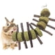 thumbnail image 1 of Juguetes para masticar hámster, palitos de manzana, ramas de árboles naturales, madera para masticar manzanas, animales pequeños, conejo, hámster, chinchilla, conejillos de Indias Sincero Hogar, 1 of 7