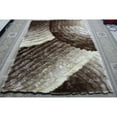 thumbnail image 4 of RugBerry 5x7 Area Rug Brown Beige Neutral Abstract 3D Shag Carpet Soft Shaggy Decorative Designer Style Bedroom Living Room Rug, 4 of 5
