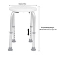 thumbnail image 3 of Round Shower Chair With Controllable Height And Non-Slip Resistance, Durable Shower Chair For The Elderly And Disabled, 3 of 9