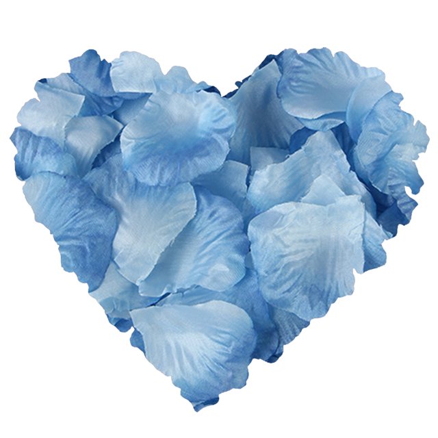 20 bolsas de pétalos de rosa de tela no tejida Pétalos de rosa simulados Decoración floral para fiestas de bodas