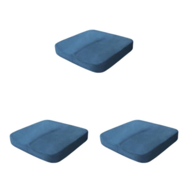 Advancent Cojín de silla SpongeCushion de gran memoria - Estabilidad Extra gruesa y agradable para la piel Esponja de gran memoria Terciopelo Type1 NO1