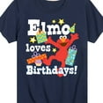 thumbnail image 3 of Sesame Street - Elmo Loves B Days - Toddler and Youth Short Sleeve Graphic T-Shirt, 3 of 5