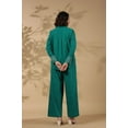 thumbnail image 4 of Forest Green Work Detailed Front Cotton Flex Co-Ord Set, 4 of 5