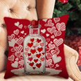 thumbnail image 4 of TUWABEII Regalos de San Valentín Funda de almohada para amantes Sofá Sala de estar Dormitorio Decoración Funda de almohada Funda de cojín Regalos para mujeres, 4 of 6