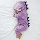 thumbnail image 1 of Pelele con capucha de dinosaurio para bebé recién nacido, mono, pijama, ropa de dormir, 1 of 3