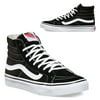 Vans Old Skool Sk8-Hi Slim Black/White Canvas Classics Skate Shoe Unisex Sneakers Hi top Men 10