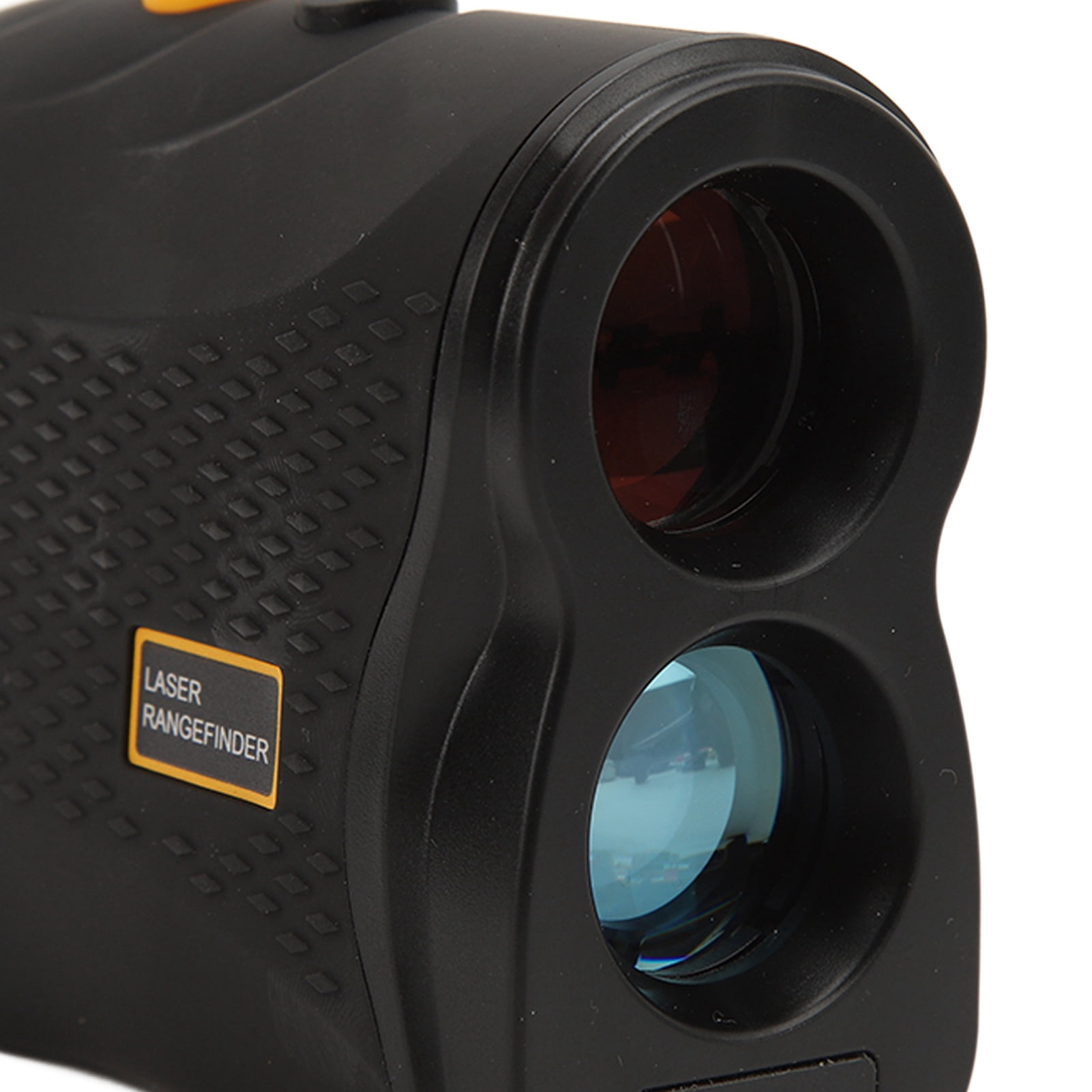 Nieyigj Laser Rangefinder Multifunction 6X Magnification Waterproof Dustproof Flag Pole Lock Golf Hunting Distance Measuring Instrument 546.8 yd Black