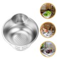 thumbnail image 3 of Cesta para lavar verduras y frutas, colador de acero inoxidable, escurridor para cocina, 3 of 8