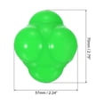 thumbnail image 2 of Unique Bargains Bounce Reaction Balls Coordination Training Ball Agility Trainer Silicone for Speed Reflex, Green, 2 of 4