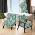 thumbnail image 1 of Designart « Symphonie de Feuilles du Littoral I » Fauteuil d'Appoint Tropical Vert Rembourré - Fauteuil Tropical pour Salon, 1 of 7