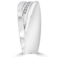 thumbnail image 4 of Pompeii 1/6CT Mens Diamond Ring 10K White Gold (H/I,I1-I2), 4 of 7