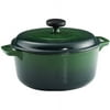 Tramontina Cast Iron Porcelain Enamel 3.5 Quart Green Dutch Oven