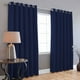 thumbnail image 3 of Cortinas Blackout MELOCOTTON HOGAR 275cm Ancho 215cm Largo 2 paneles 100% Microfibra Poliéster marino, 3 of 8