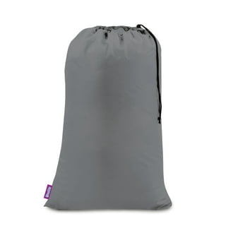Extra Large Jumbo Laundry Bag with Drawstring, Color: White,Size: 30x45