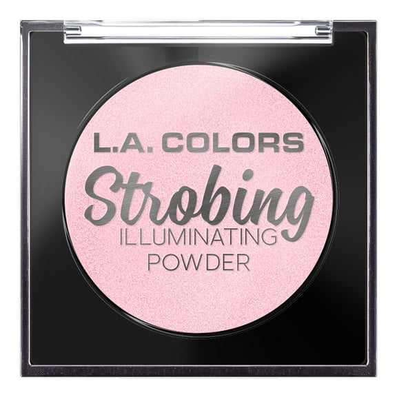 L.A. COLORS Strobing Illuminating Powder, LCP254 Flashing Pink, 0.16 Oz.